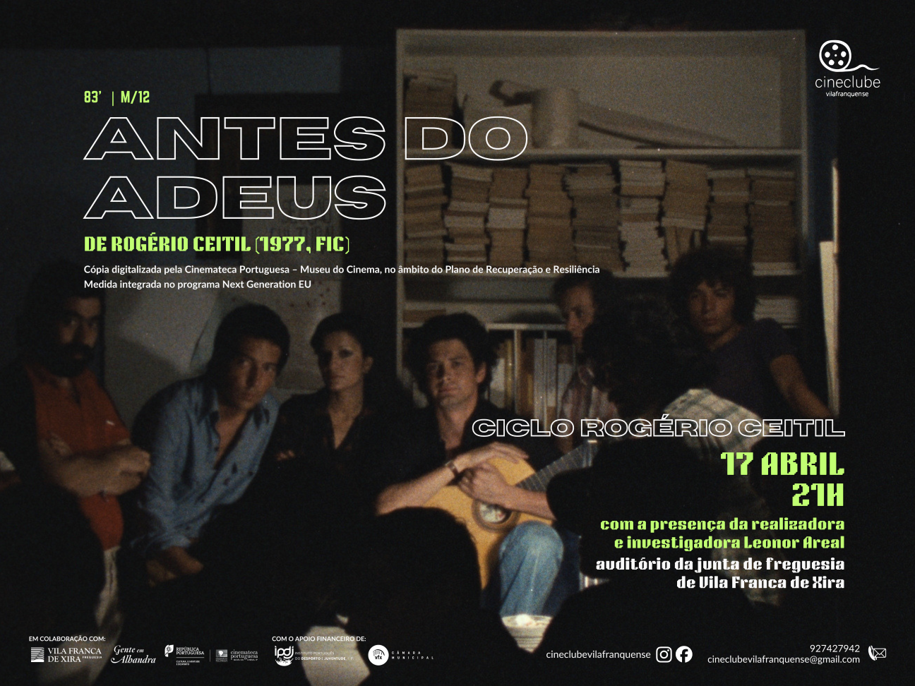 FLYER ANTES DO ADEUS